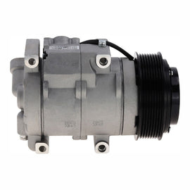 Compresor de aire acondicionado 10SRE18C compatible con John Deere