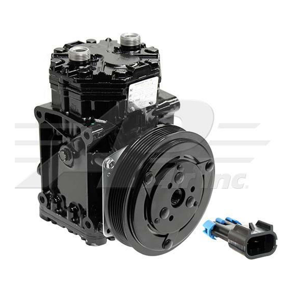 Kou  New Compressor for York and Clutch Kit with 6 Groove Clutch