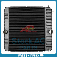 New Radiator for With Oil CoolerInternational/Ford Copper/Brass