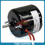 New A/C Blower Motor for 24 Volts 2 Speed 2 Wire CCW With Shaft 1/4