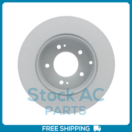 New Rear Coated Solid Disc Brake Rotor Fits Hyundai Sonata Kia Optima