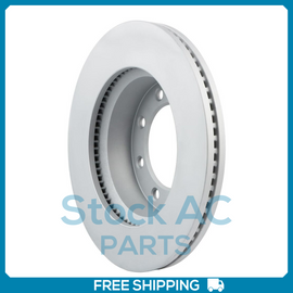 New Front Coated Vented Disc Brake Rotor Fits Ford F-250 Super Duty