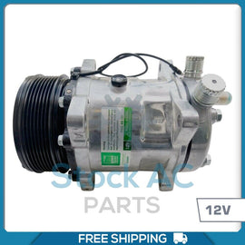 A/C Compressor Sanden SD508 & H14 Premium Line 12V 7 Groove Serpentin 9537