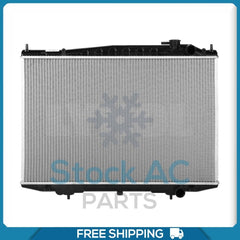 Radiator for Nissan Frontier 2.4L - 98 to 04 / Nissan Xterra 2.4L - 00 to 04 QL