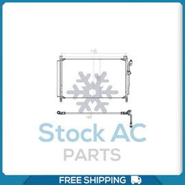 A/C Condenser for Murano QL - Qualy Air