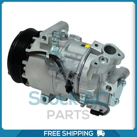 New A/C Compressor fits Nissan Sentra w/ Sensor 1.8L - 2013 to 2019 - Qualy Air