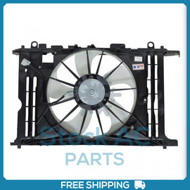 New A/C Radiator-Condenser Fan for Pontiac Vibe / Toyota Corolla, Matrix - Qualy Air