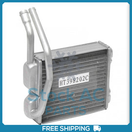 New AC Heater Core for Chevrolet Corvette - 1988 to 1996 - OE# 19131989 - Qualy Air