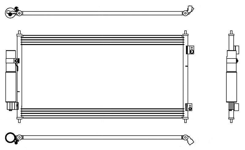 A/C Condenser for Sentra QR - Qualy Air