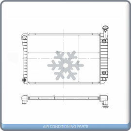 Radiator for Buick Century / Oldsmobile Cutlass, Cutlass Ciera, Cutlas... QL - Qualy Air