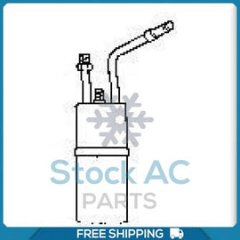 A/C Receiver Drier for Dodge Monaco / Eagle Premier QR - Qualy Air