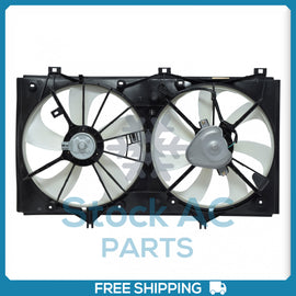 New A/C Radiator-Condenser Fan for Toyota Camry - 2007 to 2009 - OE# 167110H090 - Qualy Air