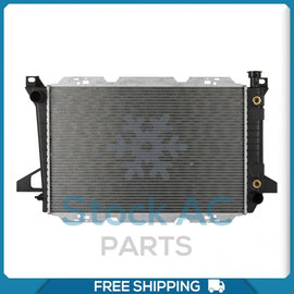 Radiator for Ford Bronco, F-150, F-250, F-350 QOA - Qualy Air