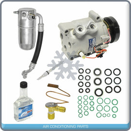 A/C Kit for Buick Rainier / Chevrolet Trailblazer / GMC Envoy, Envoy XUV QU - Qualy Air