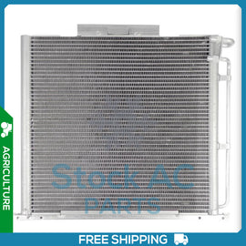 New AC Condenser for John Deere 6120,6220, 6520, 6715, 6820, SE6020.. - AL157615 - Qualy Air