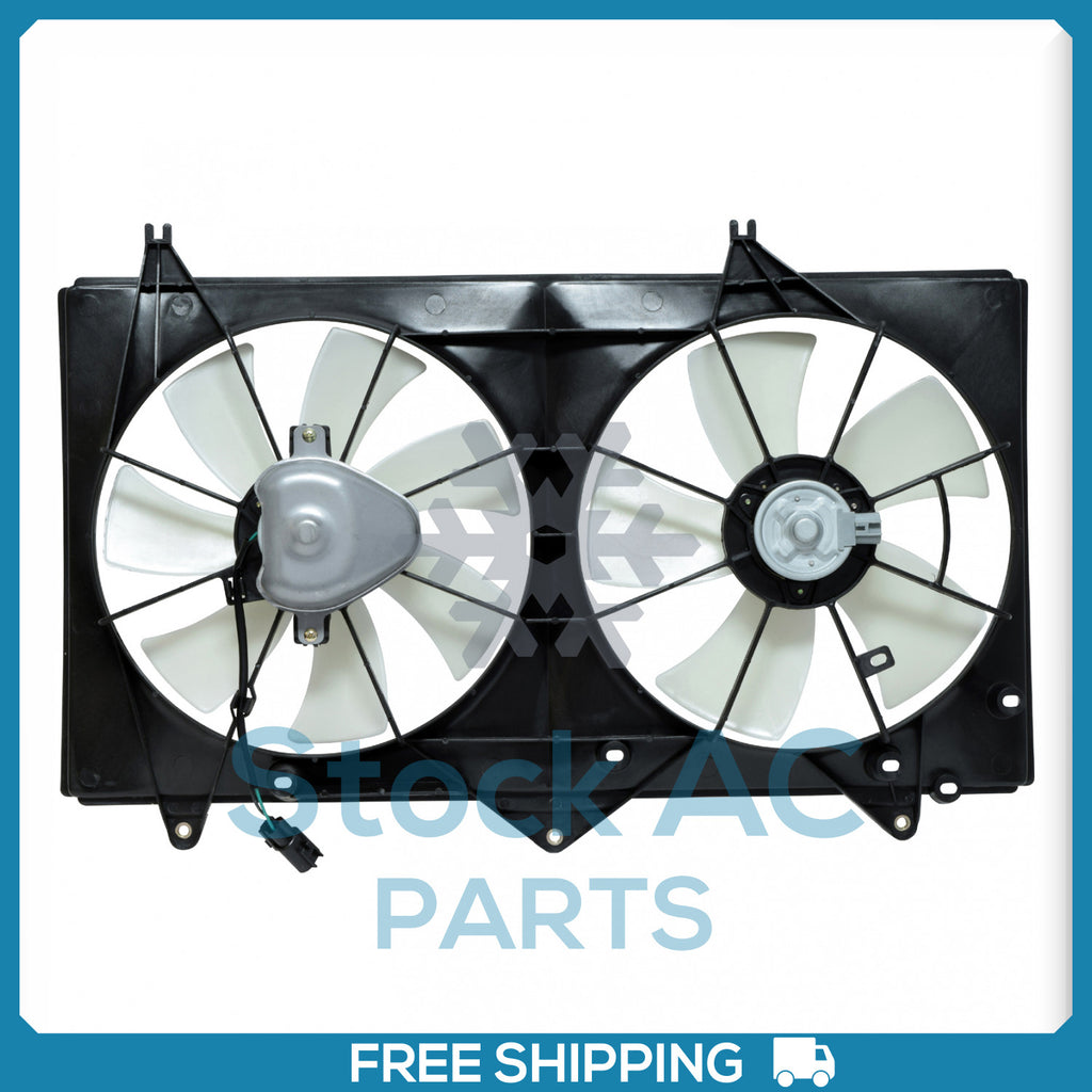 New A/C Radiator-Condenser Fan for Toyota Camry 2.4L - 2002 to 2006 QU - Qualy Air