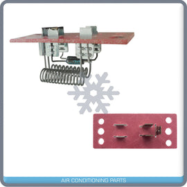 New A/C Blower Resistor fits Kenworth Trucks Volvo Series 3 Terminals - Qualy Air