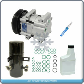 New A/C KIT for Ford F-150, F-250, F-350 - 4.9L, 7.5L - 1994 to 1996 - Qualy Air