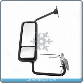 Chrome Side Mirror Driver Left Side fit 02-13 Columbia 01-10 Coronado Century QL - Qualy Air