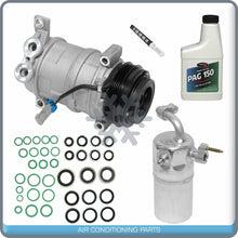 Cargar imagen en el visor de la galería, A/C Kit for Cadillac Escalade, Escalade EXT / Chevrolet Silverado, Suburba... QU - Qualy Air