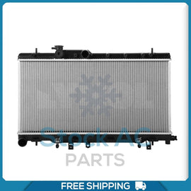 New Radiator For 02-07 Subaru Impreza H4 2.5L RS TS Outback Non Turbo QL - Qualy Air