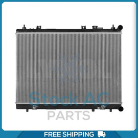 NEW Radiator for Infiniti QX60, JX35 - 2013-2020 / Nissan Pathfinder - 2013-2020 - Qualy Air