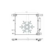 Load image into Gallery viewer, A/C Condenser for Micra, Versa, Versa Note, Note, March, Tiida QL - Qualy Air