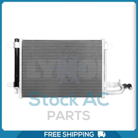 A/C Condenser for Audi TT, TT Quattro, A3, A3 Quattro / Volkswagen Eos, Go... QL - Qualy Air