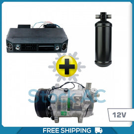 NEW A/C KIT UNIVERSAL UNDER DASH COMPRESSOR KIT AIR CONDITIONER 12V - Qualy Air