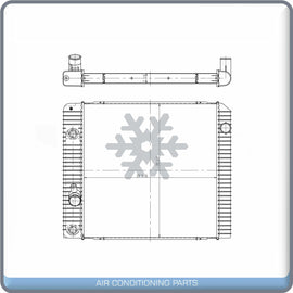 NEW Radiator for INTERNATIONAL 2008 & NEWER DURASTAR 4000 SERIES - QL - Qualy Air