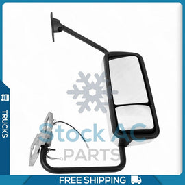 Chrome Mirror Passenger Right Side fit 02-13 Columbia 01-10 Coronado Century QL - Qualy Air