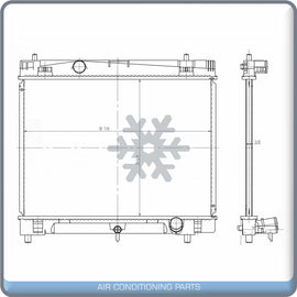 Radiator for Toyota Yaris / Scion xD QL - Qualy Air