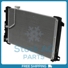 New A/C Condenser for Mercedes-Benz C180, C200, C230, C250, C300, C350, C63 AM.. - Qualy Air