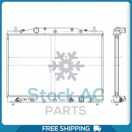 Radiator for OE# 25708386 0AGM5797 25740111 25750930 19259455 REA41256... QL - Qualy Air