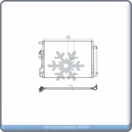 A/C Condenser for Tucson QL - Qualy Air