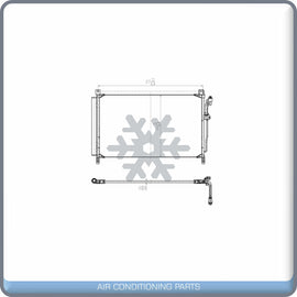 A/C Condenser for Murano QL - Qualy Air