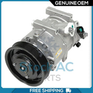 New OEM A/C Compressor fits Hyundai Tucson - 2018 / Kia Sportage - 2017 to 2018 - Qualy Air