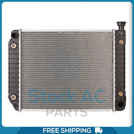 NEW Radiator for Chevrolet / GMC - C1500, C2500, K1500, K2500, ... - QOA - Qualy Air