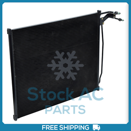 New A/C Condenser for Ford E-150, E-150 Club Wagon, E-250, E-350 Club Wagon, E.. - Qualy Air