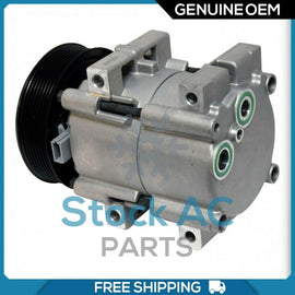 New DENSO A/C Compressor for Ford E-350, Econoline, F, F-250, F-350, F59.. - RQ - Qualy Air