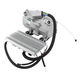 ELECTRIC AC AIR CONDITIONING COMPRESSOR UNIVERSAL APP - CARS, TRUCK&VANS - 12V - Qualy Air