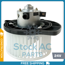 A/C Blower Motor fits Hitachi Excavator ZAX200-3, ZAX240-3, ZAX330-3 - Qualy Air