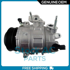 New OEM AC Compressor for Ford Edge / Lincoln Continental, MKX, MKZ 2017 to 2020 - Qualy Air