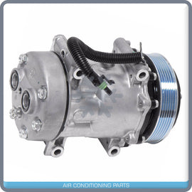 NEW SANDEN OEM A/C COMPRESSOR & CLUTCH HD TRUCKS SANDEN 4027 SD7H15 - Qualy Air