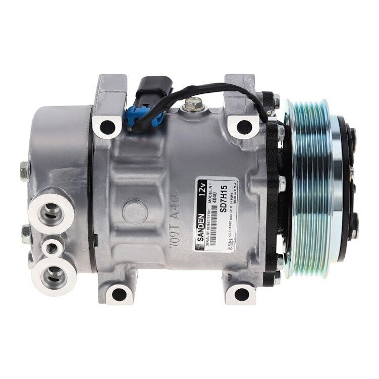 Konrad St1400㎠ New SANDEN OEM A/C Compressor for Kenworth T800, W900 - OE# 4040