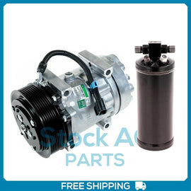 New A/C Compressor + Drier for Volvo VN, VNL, VNM, VT - #20501067 - Qualy Air