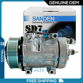 New OEM A/C Compressor International 4400 Series - OE# 3547917C1 - Qualy Air