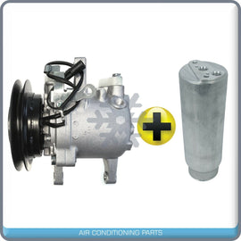 New A/C Compressor KIT fits Kubota Tractor M108S, M5040, M7040, M8540, M9540 - Qualy Air