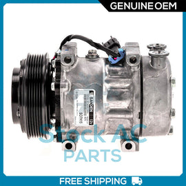 New OEM AC Compressor fits Peterbilt 320,382,384,386,388,389,587 OE# F696003122 - Qualy Air