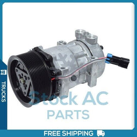 New A/C Compressor for Peterbilt 388 - 2008 to 2010 - OE# F696003151 - Qualy Air